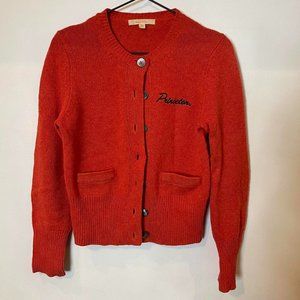 50's style brooks brothers vintage princeton university cardigan